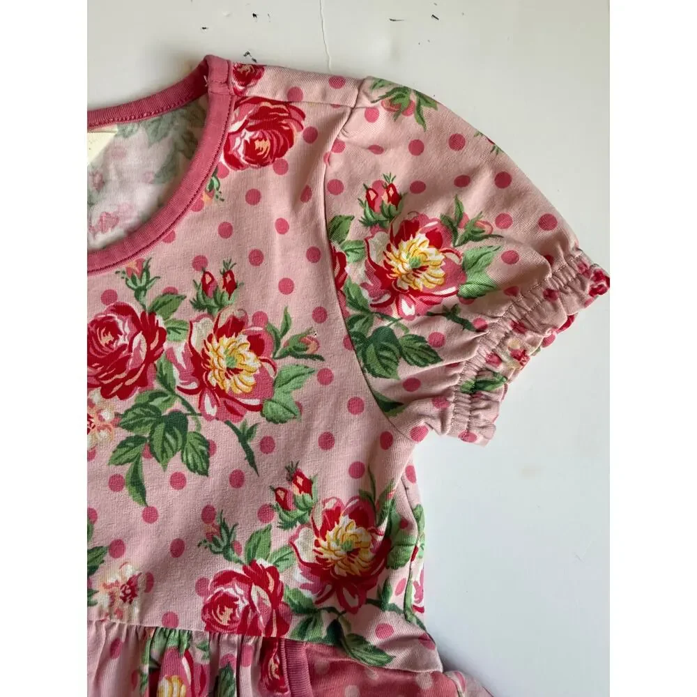 Matilda Jane Pretty In Pink Floral Dress Girls 6 Brilliant Daydream